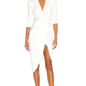 Zhivago Eye Of Horus Midi Dress XS 2 in White